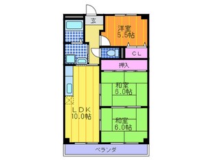 ソレイユ光の物件間取画像